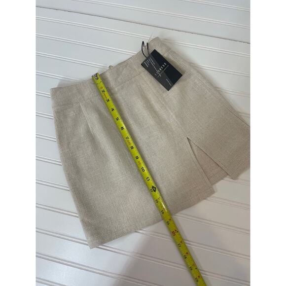 Asos & Lioness Women’s White Long Sleeve Top & Mini Skirt Bundle Of 2 Size XXS - Picture 9 of 11